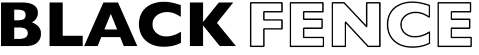 Black Fence logo