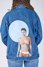 Load image into Gallery viewer, &#39;Halle Berry 007&#39; Denim Jacket
