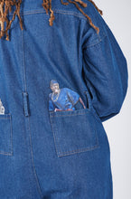 Load image into Gallery viewer, &#39;Friday&#39; Denim Coveralls with Bell Sleeve
